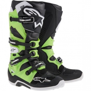  Botas Alpinestars Tech 7 verd/negr