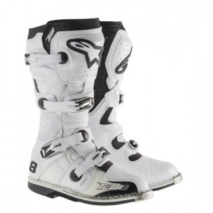 Alpinestars Tech 8 RS Blancas Ventiladas 2015